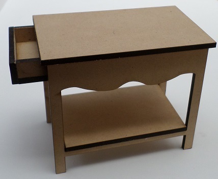 Bakers Table with Drawer Kit