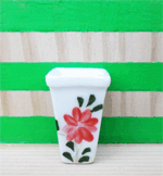 Vase, Red Flowers - Style 2
