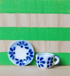 Cup &amp; Saucer - Floral Design