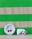 Cup &amp; Saucer - Cherry Design