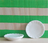 Plate, White - Style 1