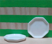 Plate, White - Style 2