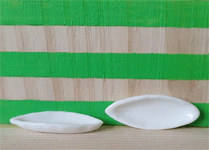 Plate, White - Style 6