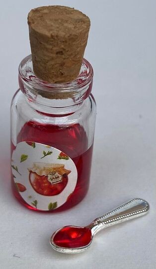 Jam jar with Spoon