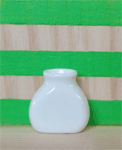 Vase, White - Style 10