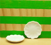Plate, White - Style 8