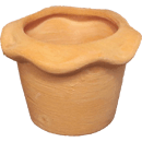 Flowerpot, Round Frilled Edge