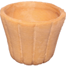 Flowerpot, Round Vertical Pattern