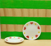 Plate with Heart Design
