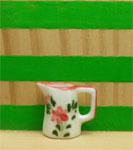 Jug, Red Flower Design