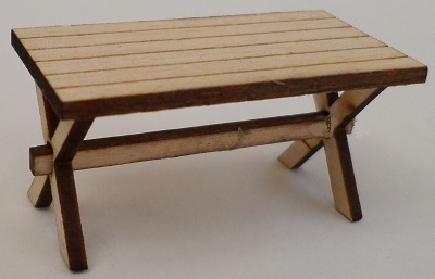 1:48 Cross Leg Table Kit