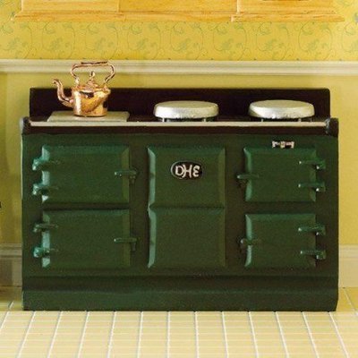 Aga Style Stove - Large Green