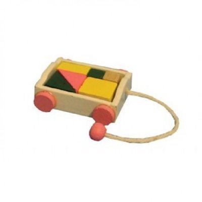 Wagon with blocks
