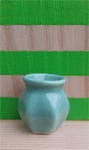 Vase, Blue Green - Style 3