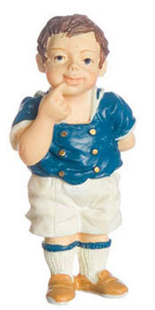 Boy with Boat (resin)