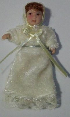 Baby in Victorian Clothes