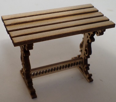 1:24 Garden Table Kit
