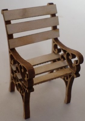 1:24 Garden Chair Kit