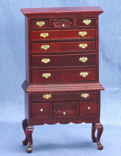 Highboy, Mahogany
