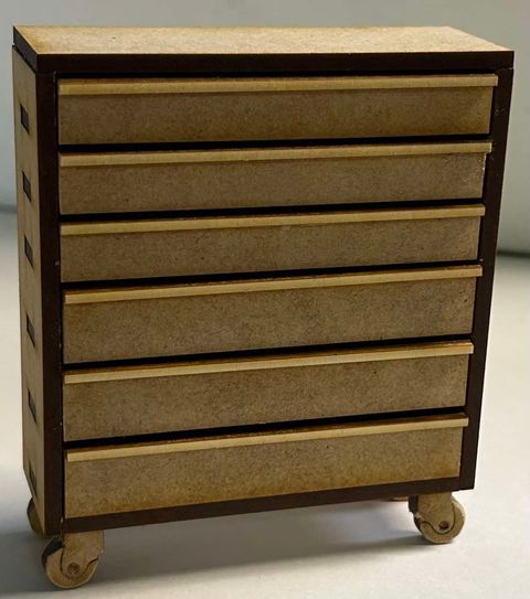 Tool Box with Castors Kit