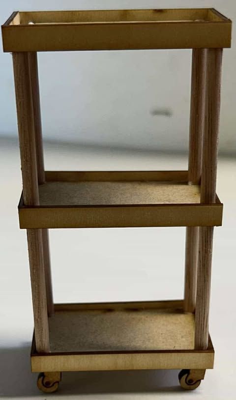 Trolley Kit with 3 Shelves