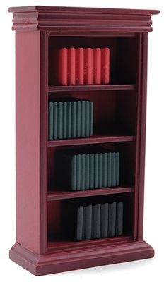 Bookshelf with Books