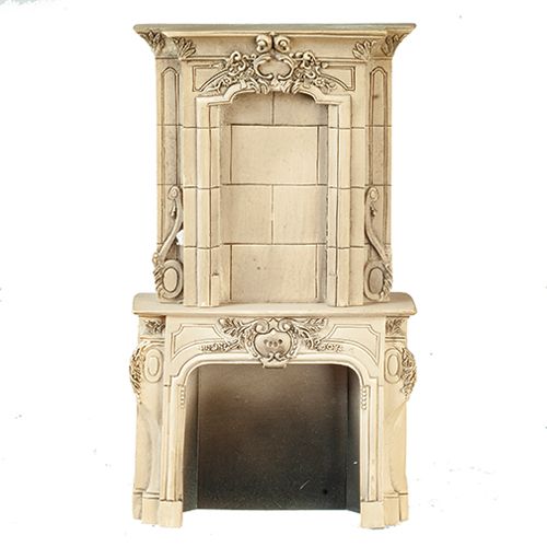 Victorian Fireplace/Gray