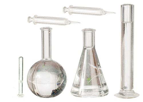 Plastic Beaker / Syringe Set