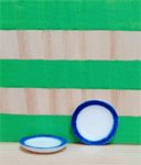 Plate with Blue Border, Small