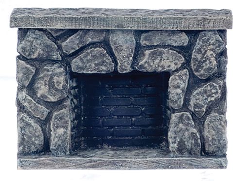 Fieldstone Fireplace