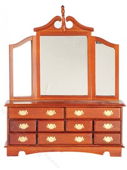 Victorian Dresser with Mirror