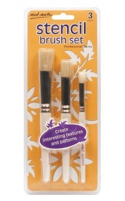 Professional Stencil Brush Set