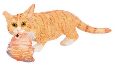 Cat with Fish