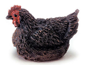 Hen,  Sitting
