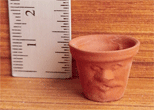 Flowerpot with Face