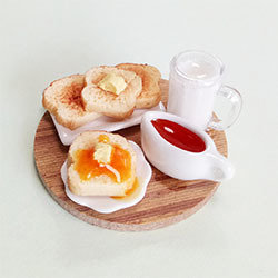 Milk with Toast &amp; Honey
