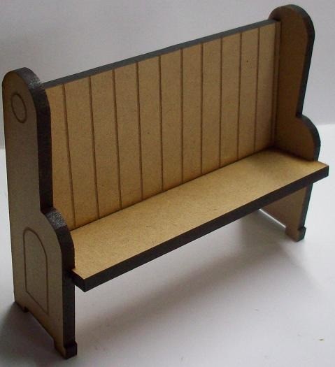 Church Pew 1 Kit