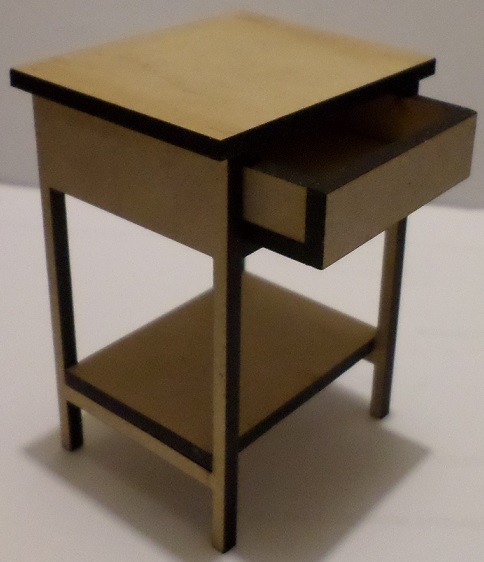 Side Table / Bedside Table with Drawer Kit