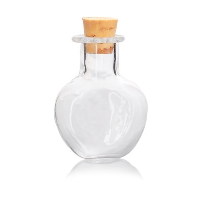 Bottle - Flat Round (Flask)
