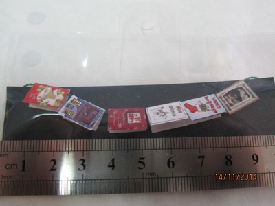 String of Christmas Cards
