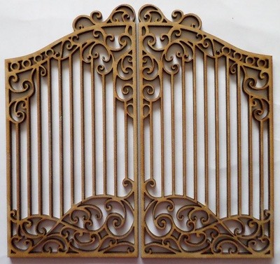 Wrought Iron Look Gates
