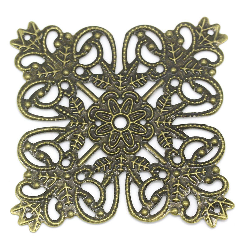 Bronze Patterned Square