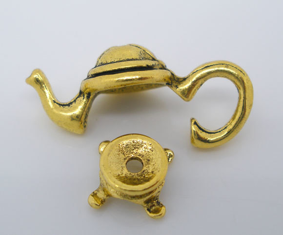 Teapot Bead Cap Set (A)