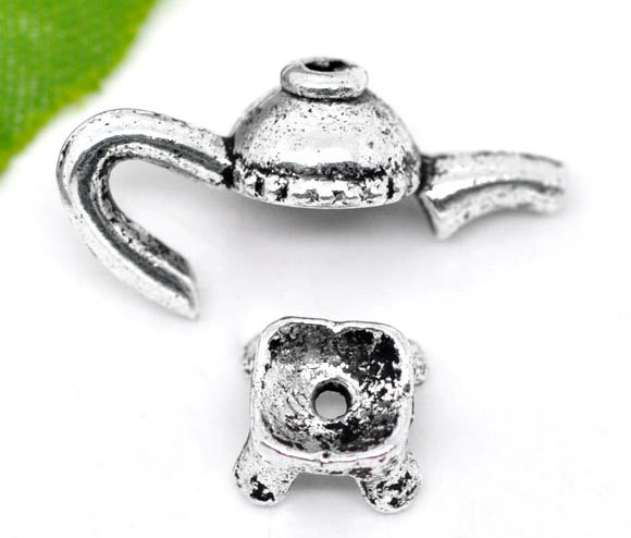 Teapot Bead Cap Set (C)