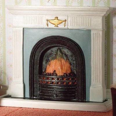 Georgian Fireplace with Hearth (Resin)