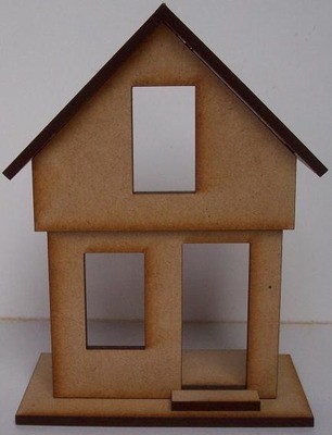 1:48 Scale Town House Kit