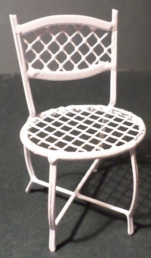 White Wire Chair