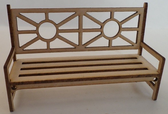 1:24 Garden Seat Kit