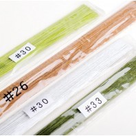 Dark Green Wire - Fabric Covered