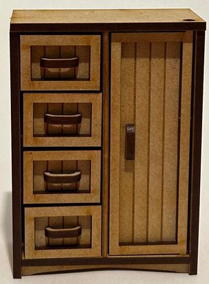 Cupboard with Drawers Kit